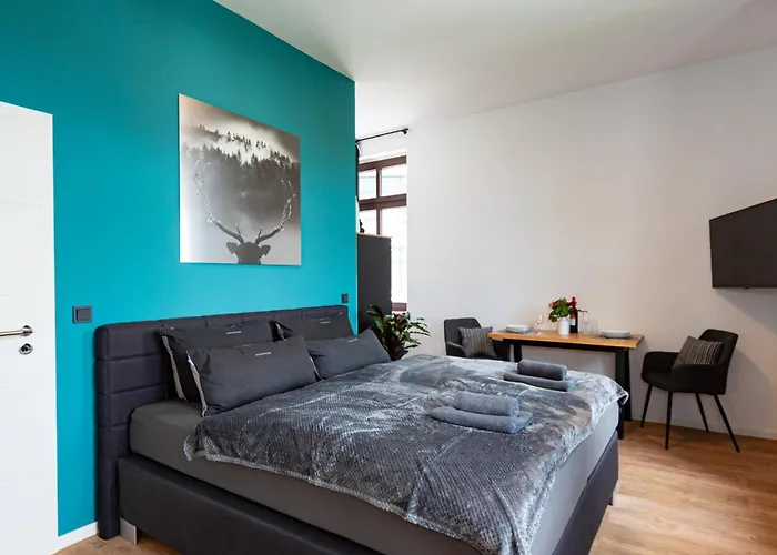 Apartmán Sweethome - Zentral - Kueche & Parkplatz, Wifi Halle (Saale)